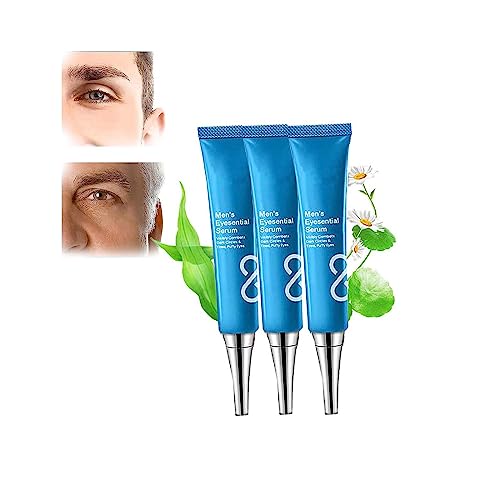 Blusoms Augenserum für Herren, Augencreme für Herren, schnelle Faltenreparatur, Retinol-Augencreme, energetisierendes Augenserum für Augenringe und Schwellungen, feine Linien, Falten (3 Stück) von Niblido