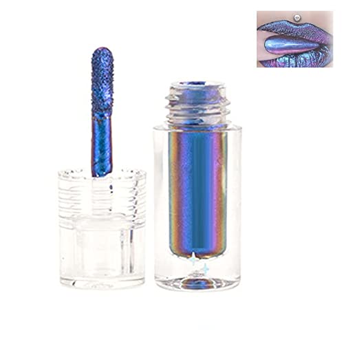 Chic-Chat Multi-Chrome Liquid Lipsticks, Chic-Chat Multi-Chrom Liquid Lipsticks, Chrom Lidschatten-Stick, Chrom Liquid Lipstick, Long Wearing Matte Liquid Lipstick (04) von Niblido