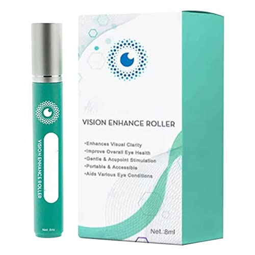 GFOUK OphthlaMed Vision Enhance Roller, OphthlaMed Vision Enhance Roller für Damen und Herren, Vision Enhance Massage Roller zur Linderung der Augenbelastung (1 Stück) von Niblido