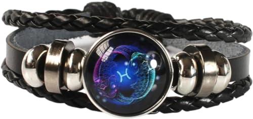 Niblido Gleym Armband, Gleym Manifestation Armband, True Soul Armband, Sternzeichen Sternbild Universum Geist Armband, Casezi Seelenarmband, Sternzeichen Geist Armband, 18.5 cm + 10 cm extension, von Niblido