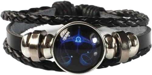 Niblido Gleym Armband, Gleym Manifestation Armband, True Soul Armband, Sternzeichen Sternbild Universum Geist Armband, Casezi Seelenarmband, Sternzeichen Geist Armband, 18.5 cm + 10 cm extension, von Niblido