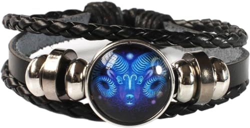 Niblido Gleym Armband, Gleym Manifestation Armband, True Soul Armband, Sternzeichen Sternbild Universum Geist Armband, Casezi Seelenarmband, Sternzeichen Geist Armband, 18.5 cm + 10 cm extension, von Niblido