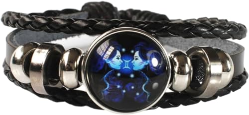 Niblido Gleym Armband, Gleym Manifestation Armband, True Soul Armband, Sternzeichen Sternbild Universum Geist Armband, Casezi Seelenarmband, Sternzeichen Geist Armband, 18.5 cm + 10 cm extension, von Niblido