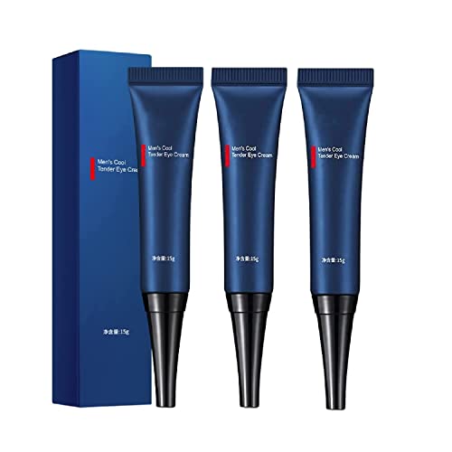 VEZE Herren Awaken Peptide Lifting Eye Gel, Männer Awaken Peptide Lifting Eye Gel, Awake Peptide Depuffing Eye Gel, Open Eyes Peptide Lifting Eye Gel, Men's Cool and Tender Firming Eye Cream (3PC) von Niblido