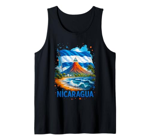 Nicaragua Flagge Hispanic Heritage Monat Nicaraguan Männer Frauen Tank Top Nicaragua Flagge Hispanic Heritage Monat Nicaraguan Männer Frauen Tank Top von Nicaraguan Flag National Hispanic Heritage Month