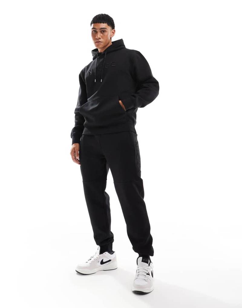 Nicce - Jogginghose in Schwarz mit Logo von Nicce