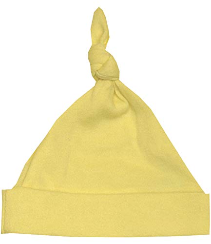 BabyPrem Frühchen Baby Hut Mütze Mädchen Jungen Zitronengelb 32-38cm von Niccolas B