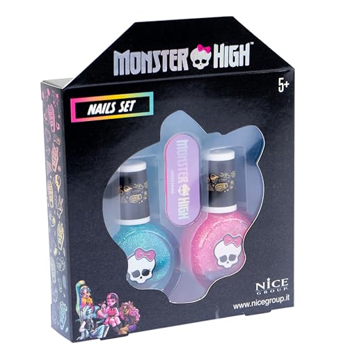 Nice Group - Monster High Gift Nails Set, 1 Box mit Nagellack von Nice Group