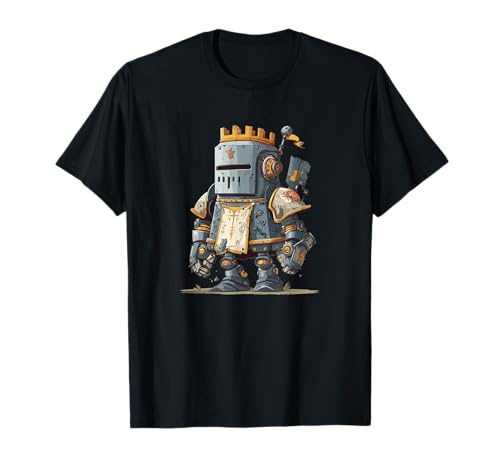 Ritter Roboter Kostüm für Jungen und Mädchen T-Shirt von Nice Knight Robot Outfit