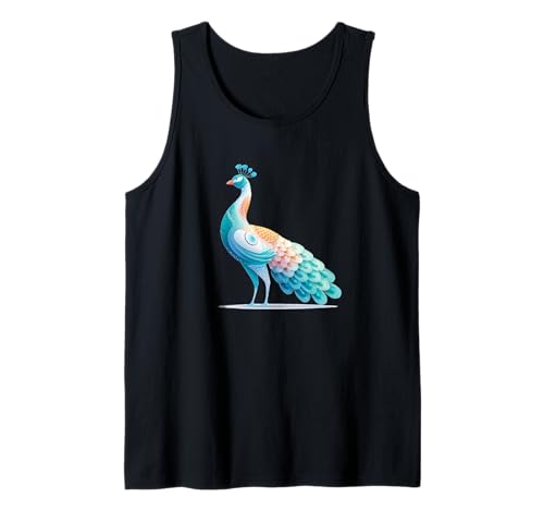Helles Pfauenkostüm für Damen und Herren Tank Top Helles Pfauenkostüm für Damen und Herren Tank Top von Nice Peacock Outfit