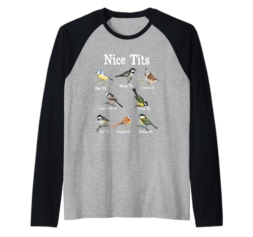 Schöne Titten Vogelbeobachtung lustige Geschenke Erwachsene Männer Vogelbeobachtung Humor Raglan Schöne Titten Vogelbeobachtung lustige Geschenke Erwachsene Männer Vogelbeobachtung Humor Raglan von Nice Tits Bird Humor Apparel