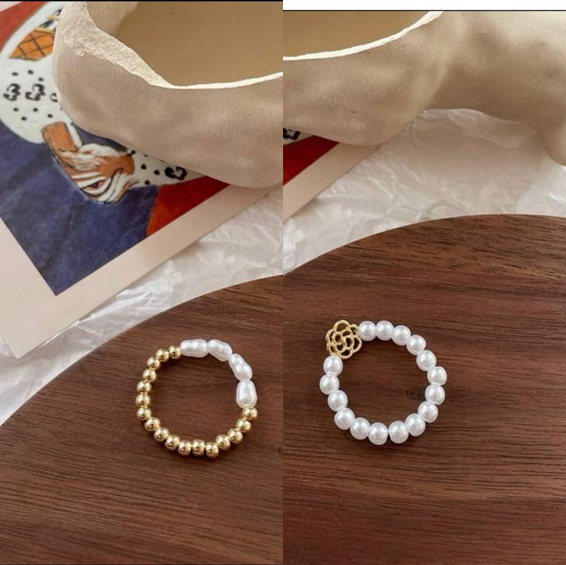 Perlen Flexringe Perlen Flexringe von NiceLittleSomething