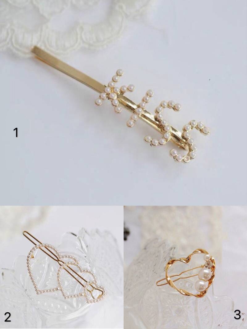 Perlen Haarspangen Haarnadeln Strass Perlen Haarspangen Haarnadeln Strass von NiceLittleSomething