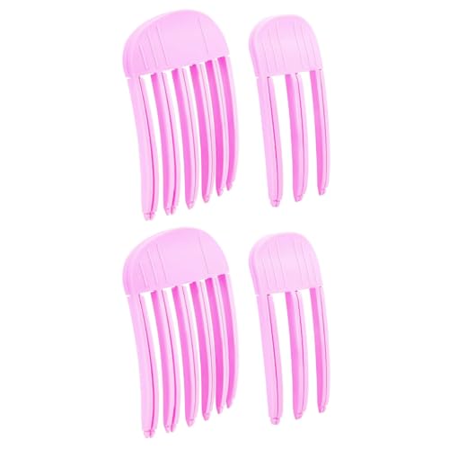 Nicear 4 Stück Volumen Haarwurzel Clips Haarwurzel Clips Haarvolumen Clip 3 6 High Top Artefakt Haarwurzel Flauschiger Clip Für Frauen Lila von Nicear
