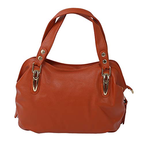 Nicfaky Luxus Damen PU Umhängetasche Satchel Body Tote Braun, braun von Nicfaky