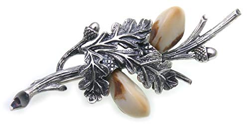 Grandel Brosche Silber 925 Jagdschmuck Grandelschmuck Grandeln Sterlingsilber von Nicht Zutreffend