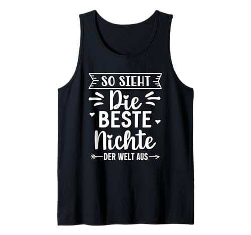 So Sieht Die Beste Nichte der Welt Aus Mädchen Frauen Tank Top So Sieht Die Beste Nichte der Welt Aus Mädchen Frauen Tank Top von Nichte Beste Geschenkidee Familie Tante Onkel