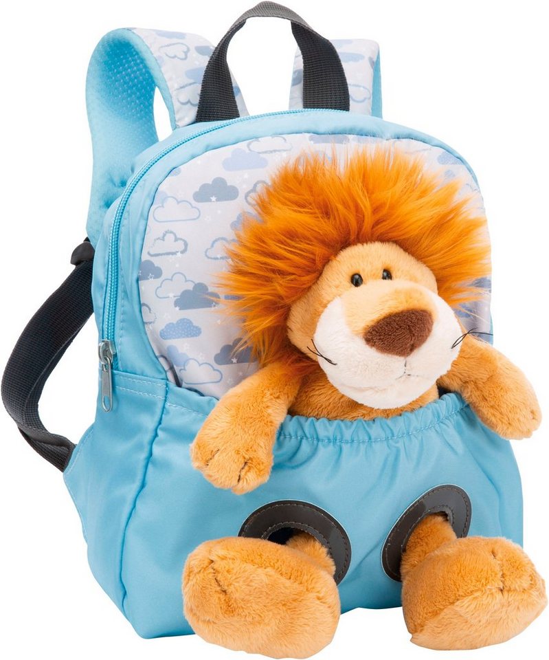 Nici Kinderrucksack Travel Friends, Rucksack mit Plüsch Löwe, 25 cm Nici Kinderrucksack Travel Friends, Rucksack mit Plüsch Löwe, 25 cm von Nici
