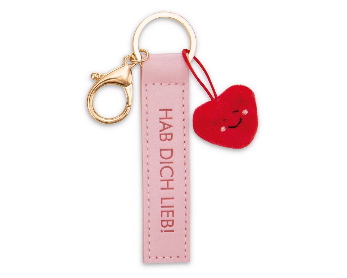 Nici Schlüsselanhänger NICI Schlüsselanhänger "Hab dich lieb!" Herz von Nici