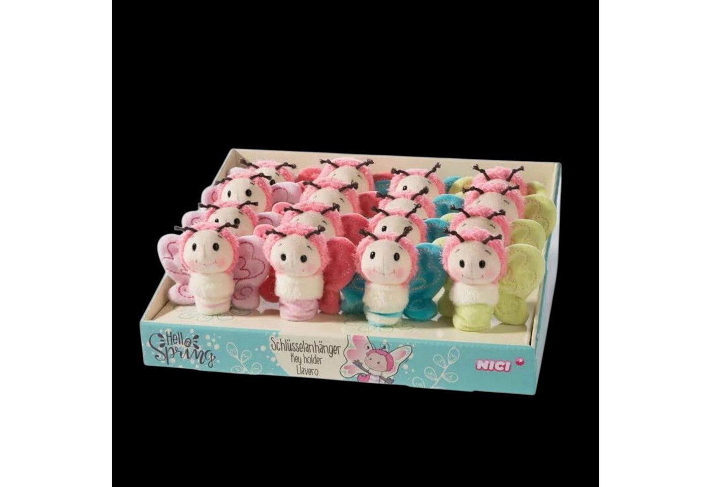 Nici Schlüsselanhänger Nici Schlüsselanhänger kleiner Schmertterling Farbauswahl, Nici süßer Schlüsselanhänger von Nici