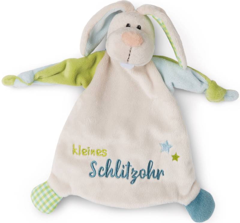 Nici Schmusetuch "My First NICI Kollektion, Hase, Kleines Schlitzohr" mit aufgestickten Augen von Nici