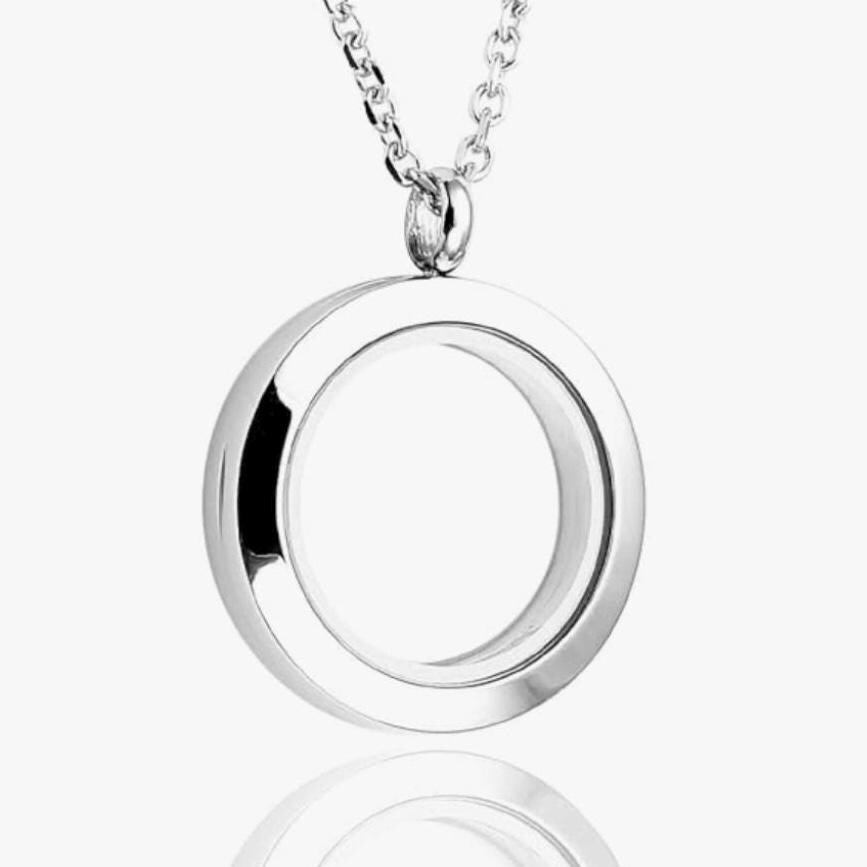 Personalisierter Ascheschmuck Rund Medaillon Silber - Erinnerungsschmuck Mit Asche, Fell Oder Erde Runder Anhänger Aus Edelstahl & Glas Personalisierter Ascheschmuck Rund Medaillon Silber - Erinnerungsschmuck Mit Asche, Fell Oder Erde Runder Anhänger Aus Edelstahl & Glas von NicisResinunikate