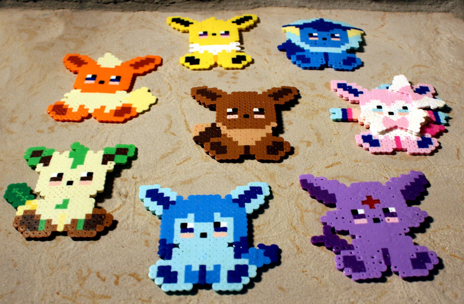 Eeveelution Perlers Eeveelution Perlers von NickNackNerds