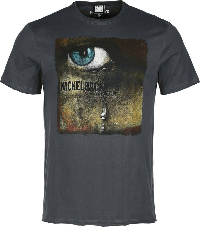 Nickelback Silver Side Up T-Shirt charcoal in L von Nickelback