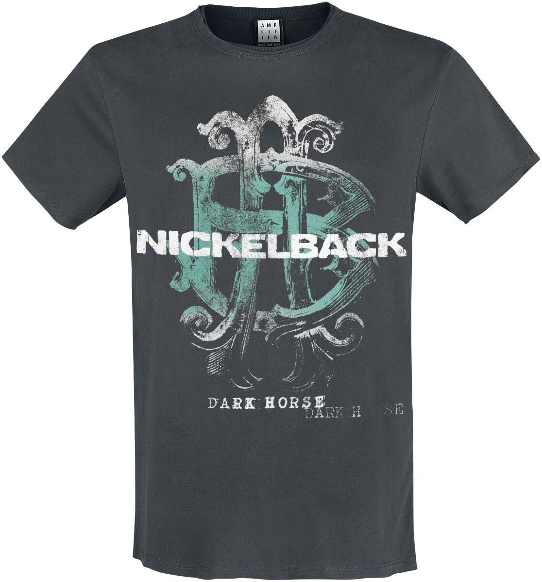 Nickelback T-Shirt - Dark horse - S bis XXL - für Männer - Größe S - charcoal - Lizenziertes Merchandise! Nickelback T-Shirt - Dark horse - S bis XXL - für Männer - Größe S - charcoal - Lizenziertes Merchandise! von Nickelback