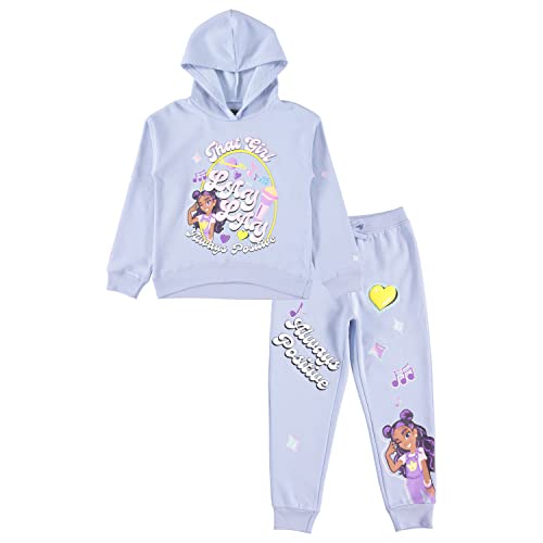 Girls' Nickeodeon That Girl Lay Lay Hoodie and Jogger Clothing Set - Sizes 4-16 Blue von Nickelodeon