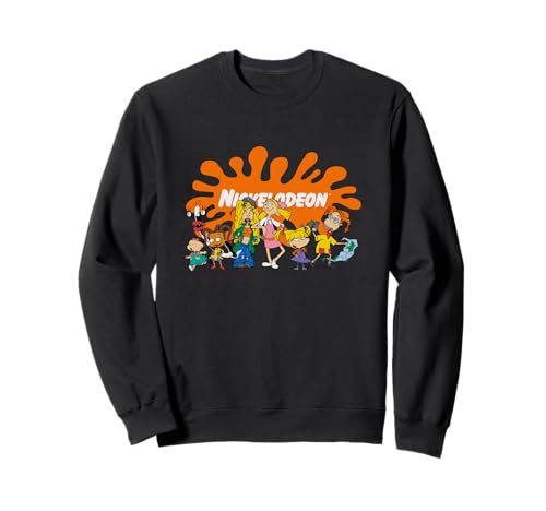 Nickelodeon 90s Cartoon Girls Classic Slime Splat Design Sweatshirt von Nickelodeon