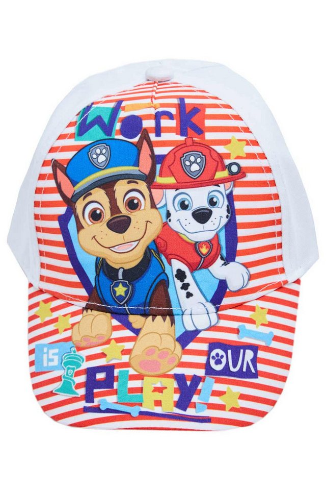 Nickelodeon Baseball Cap Paw Patrol Kinder Kappe Sonnenschutz Kappy Baseballcap Chase Marshall von Nickelodeon