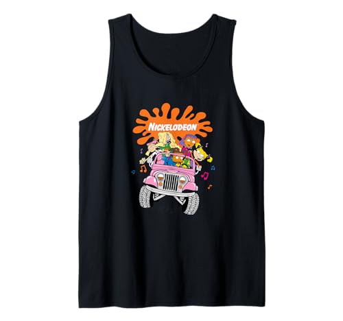 Nickelodeon Girls Jeep Ride Fun 90s Cartoon Vibes Tank Top Nickelodeon Girls Jeep Ride Fun 90s Cartoon Vibes Tank Top von Nickelodeon