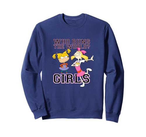Nickelodeon Helga And Angelica Who Runs The World Girls Sweatshirt von Nickelodeon