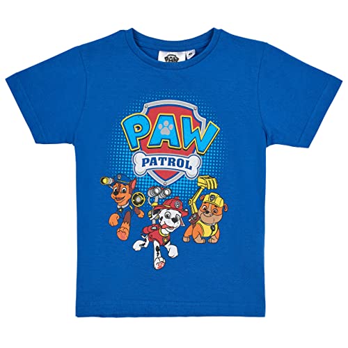 Nickelodoen Paw Patrol T-Shirt Jungen Shirt (Blau 4, 116) von Nickelodoen