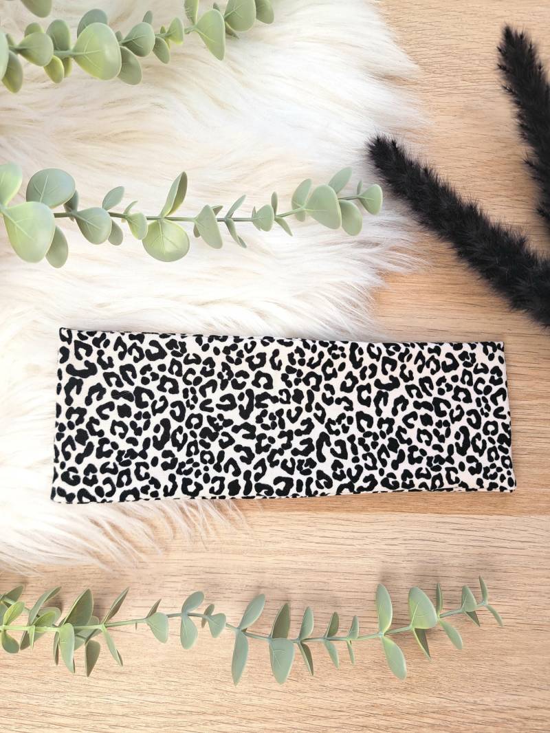 stirnband/Haarband Leo Für Damen Aus Baumwolljersey von NickisBunteWelt