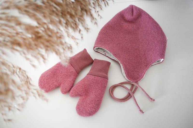 Baby - Und Kinder Mütze Aus 100% Schurwolle Gefüttert Mit Jersey von NicoleKindermode