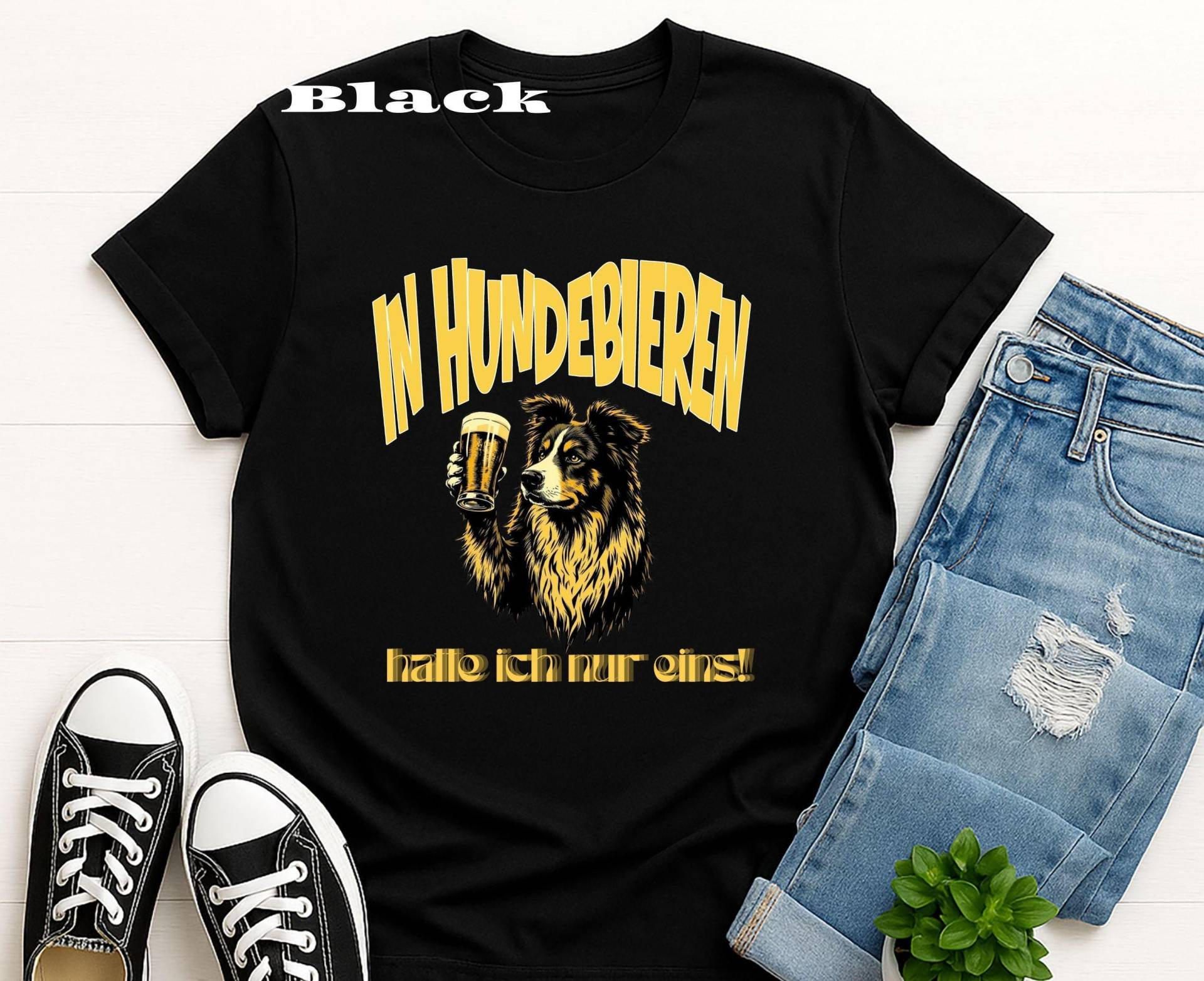 Australian Shepherd Tshirt Für Aussie Papa, Lustiges T-Shirt Hundeliebhaber Und Biertrinker, Geschenk Männer & Frauen, Funny Aussie von NicolesAussieLove