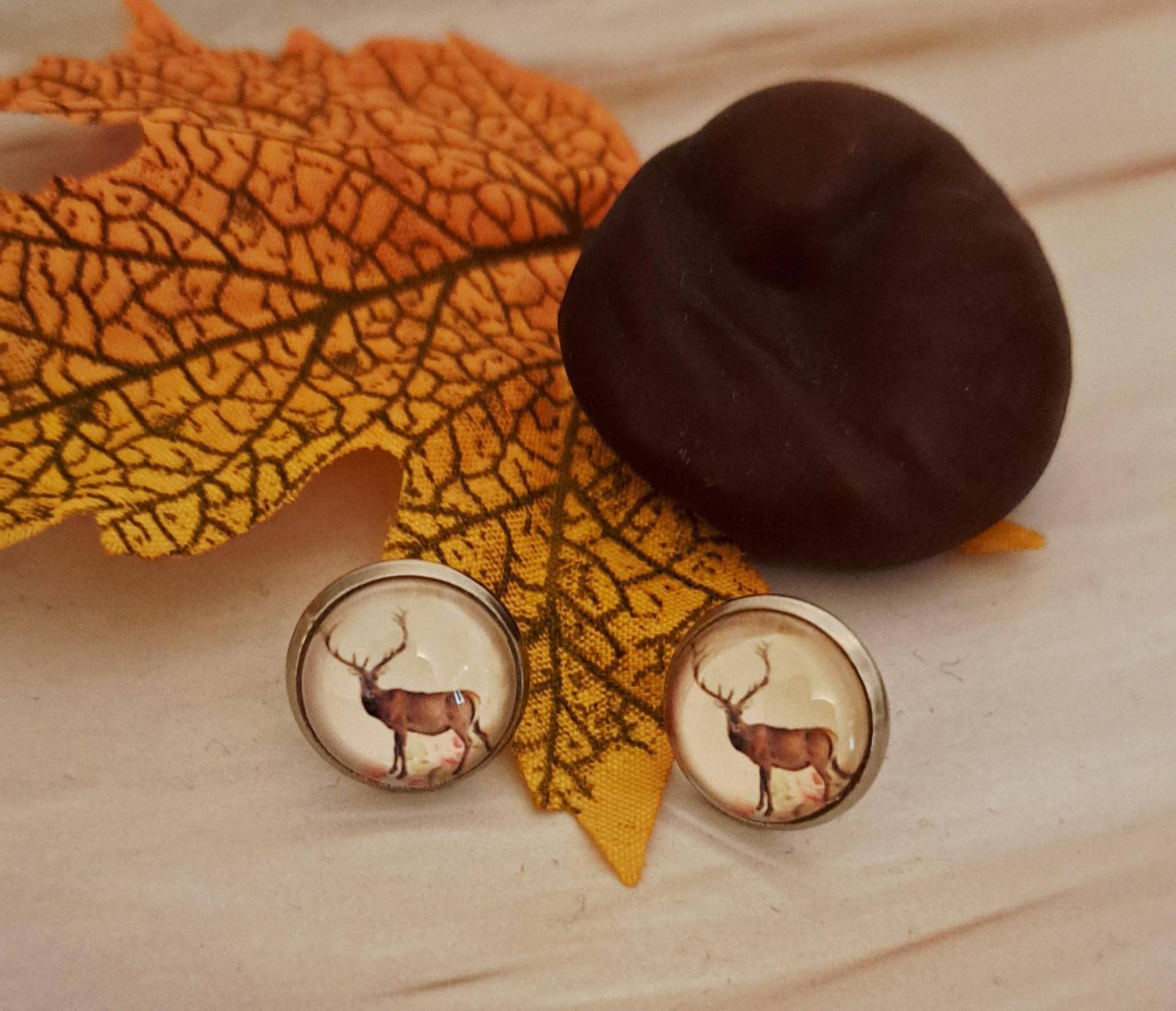 Ohrringe, Hirsch von NicolesZauberstube