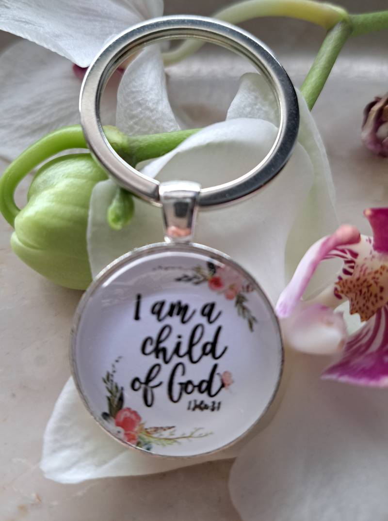 Schlüsselanhänger, Motivation, Bibelvers. 1 John 31 von NicolesZauberstube