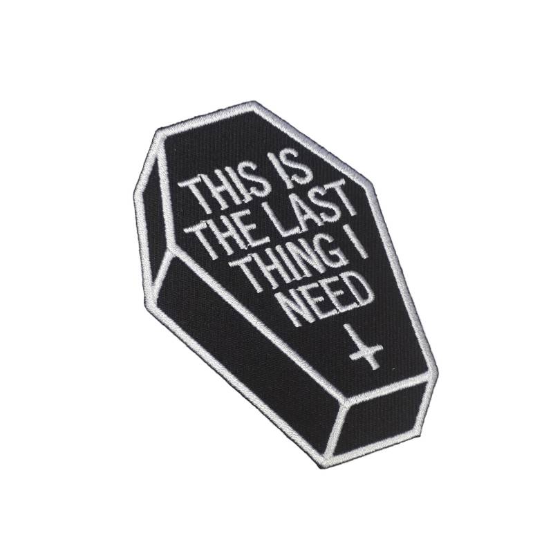Das Ist Der Last What I Need Aufnäher von NicotinePatches