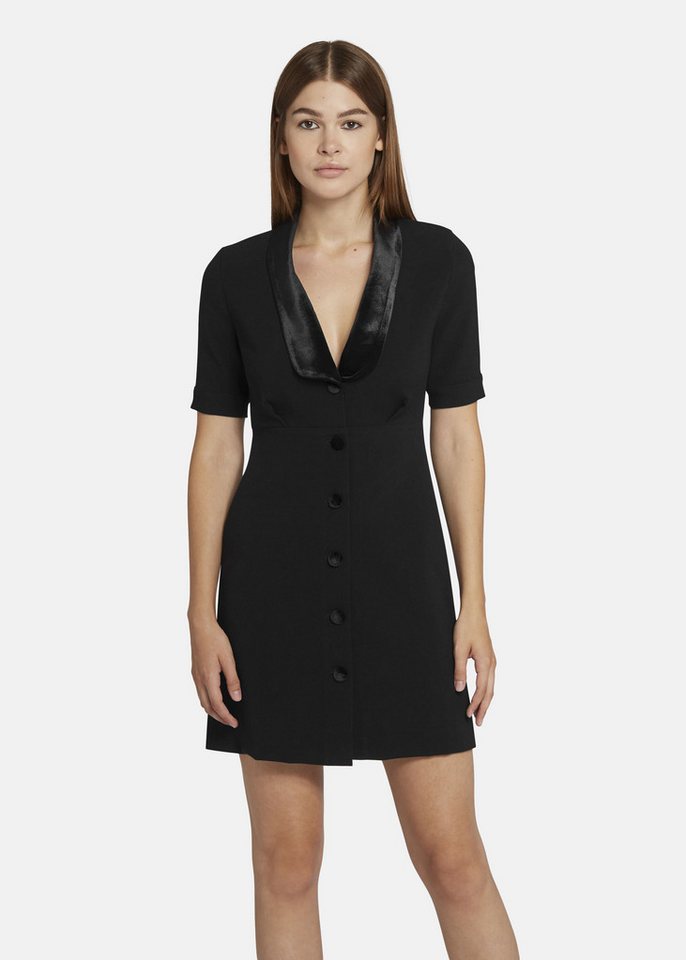 Nicowa A-Linien-Kleid AWINALA (1-tlg) mit Reverskragen mit Samtbezug von Nicowa