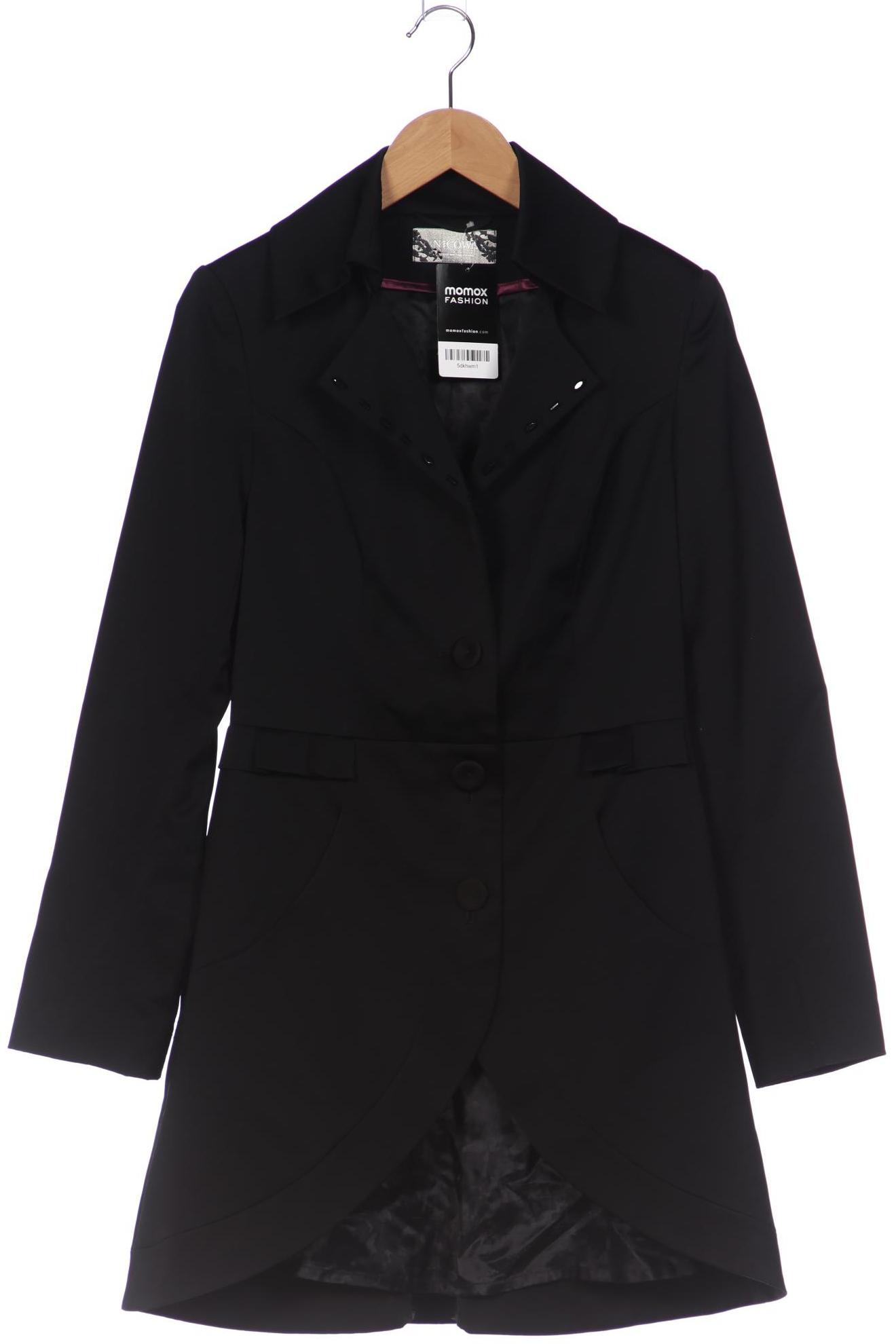 Nicowa Damen Mantel, schwarz von Nicowa