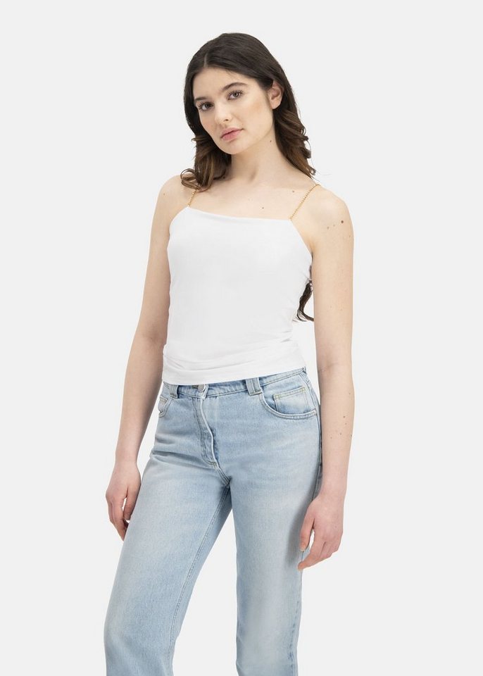 Nicowa Shirttop CATENALA mit Schmucksteinen von Nicowa