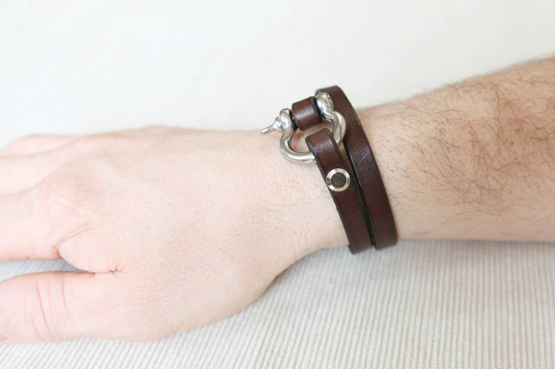 Armband Mit Schnalle Für Männer - Perfektes Geschenk Ihn von NidaCrafts