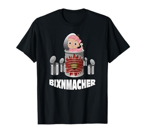 Bixnmacher. Der stolze Papa eines Mädchen Säuglings. T-Shirt von Niederbayerische Bixnmacherei