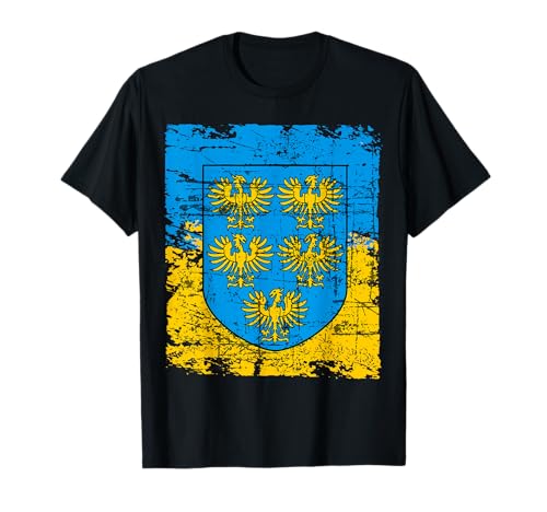 Niederösterreich Shirt Wappen Fahne Adler Herren & Damen T-Shirt von Niederösterreich Shop IBK