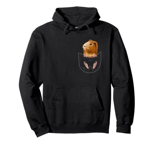 Meerschwein in Brusttasche Kinder Geschenk Meerschweinchen Pullover Hoodie Meerschwein in Brusttasche Kinder Geschenk Meerschweinchen Pullover Hoodie von Niedliche Meerschwein Kleidung