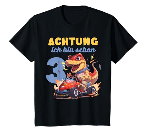 Ich bin schon 3 Dino Jungen 3. Geburtstag T-Shirt Ich bin schon 3 Dino Jungen 3. Geburtstag T-Shirt von Niedliche Outfits mit Tieren zum Kindergeburtstag