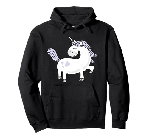Lustiges Einhorn Märchen Prinzessin Design Damen Outfit Pullover Hoodie von Niedliche Süße Einhorn Bekleidung für Mädchen